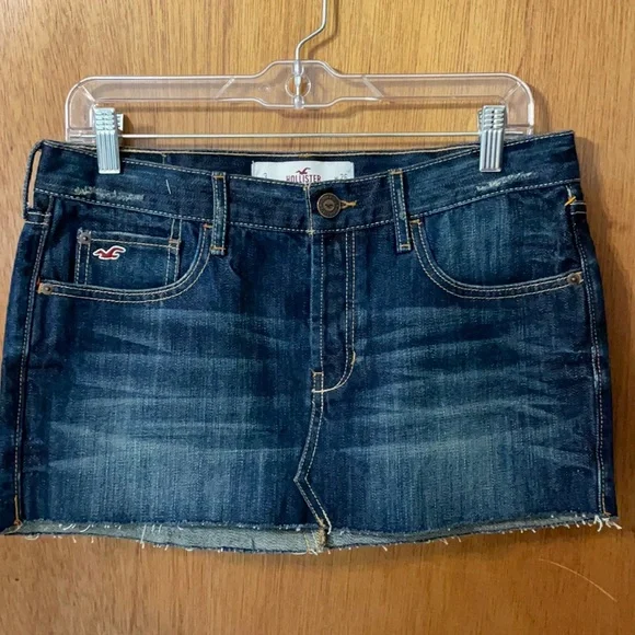 Hollister Skirts Clearancehollister Denim Micro Mini Skirt